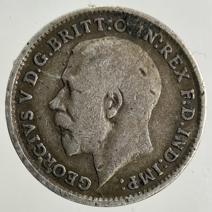 1919 George V Threepence Silver Coin | Fine Collectable Grade