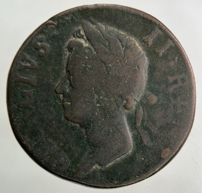 1753 Irish Half - Penny Coin | Collectable Grade