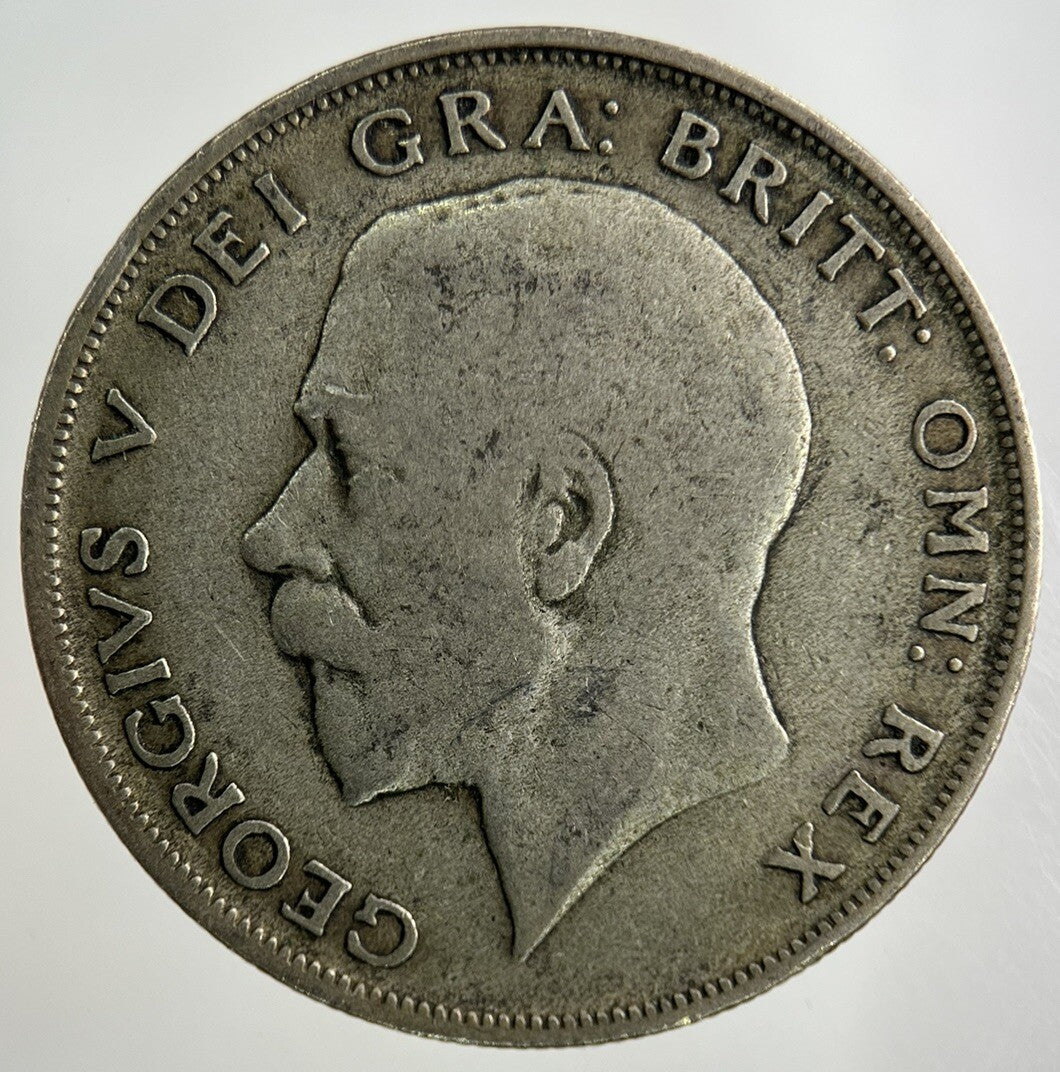 1921 George V Half - Crown Silver Coin | Collectable Grade