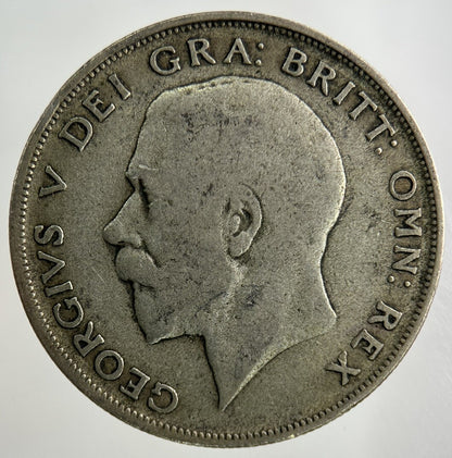 1921 George V Half - Crown Silver Coin | Collectable Grade