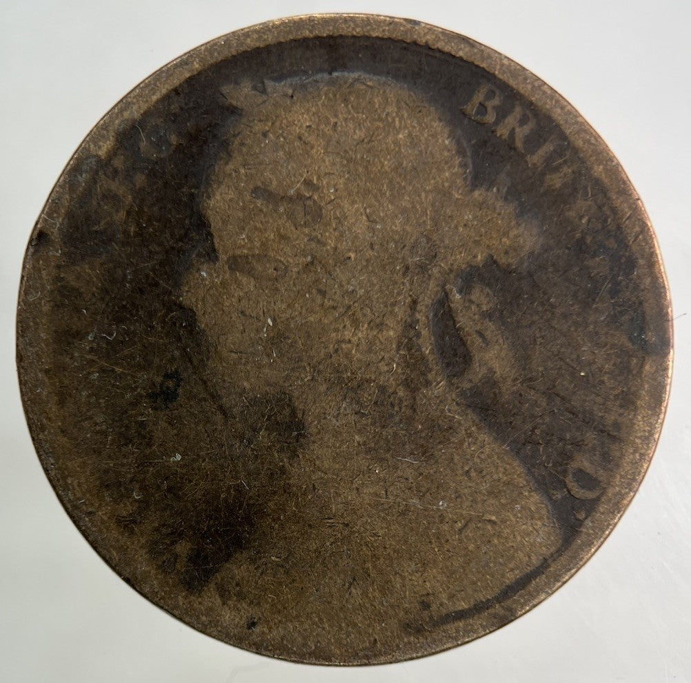 1881 - H Victoria One Penny Coin | Fair Grade
