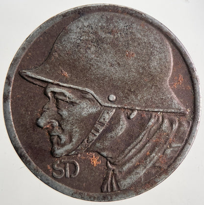 1918 Austria / German 10 Stadt - Duren Coin | Very High Grade | a9804