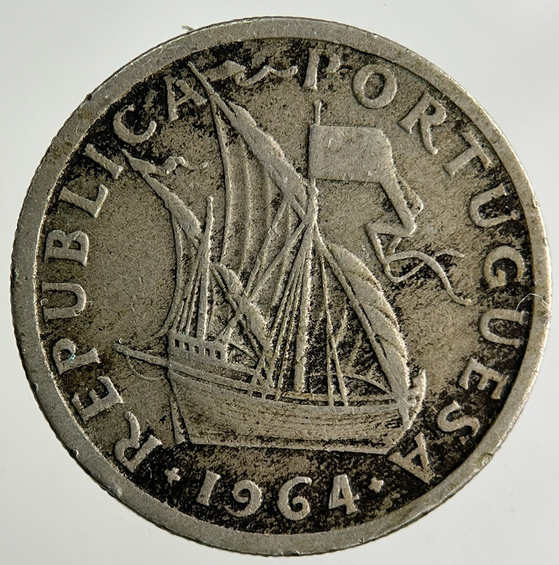1964 Portugal 2.5 Escudos Coin | Collectable Grade
