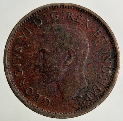 1944 Canada One Cent Coin | Fine Collectable Grade