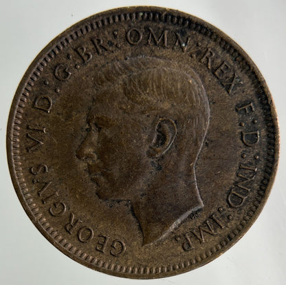 1945 George VI Wren Farthing Coin | Fine Collectable Grade