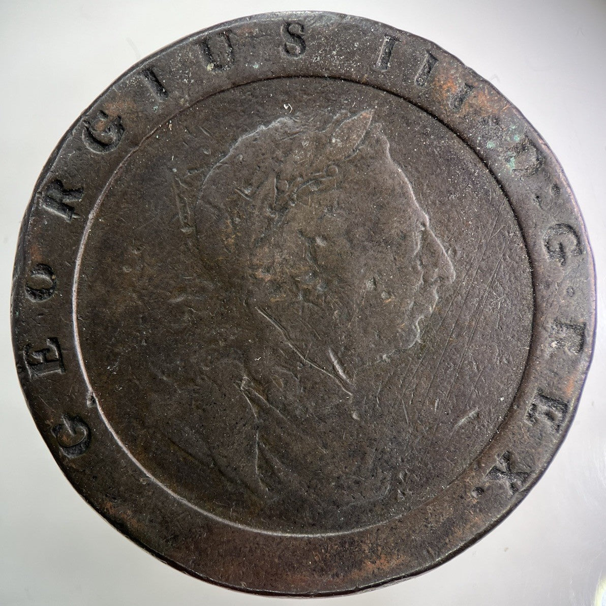 1797 George III 3rd Cartwheel Two - pence Coin | Collectable Grade