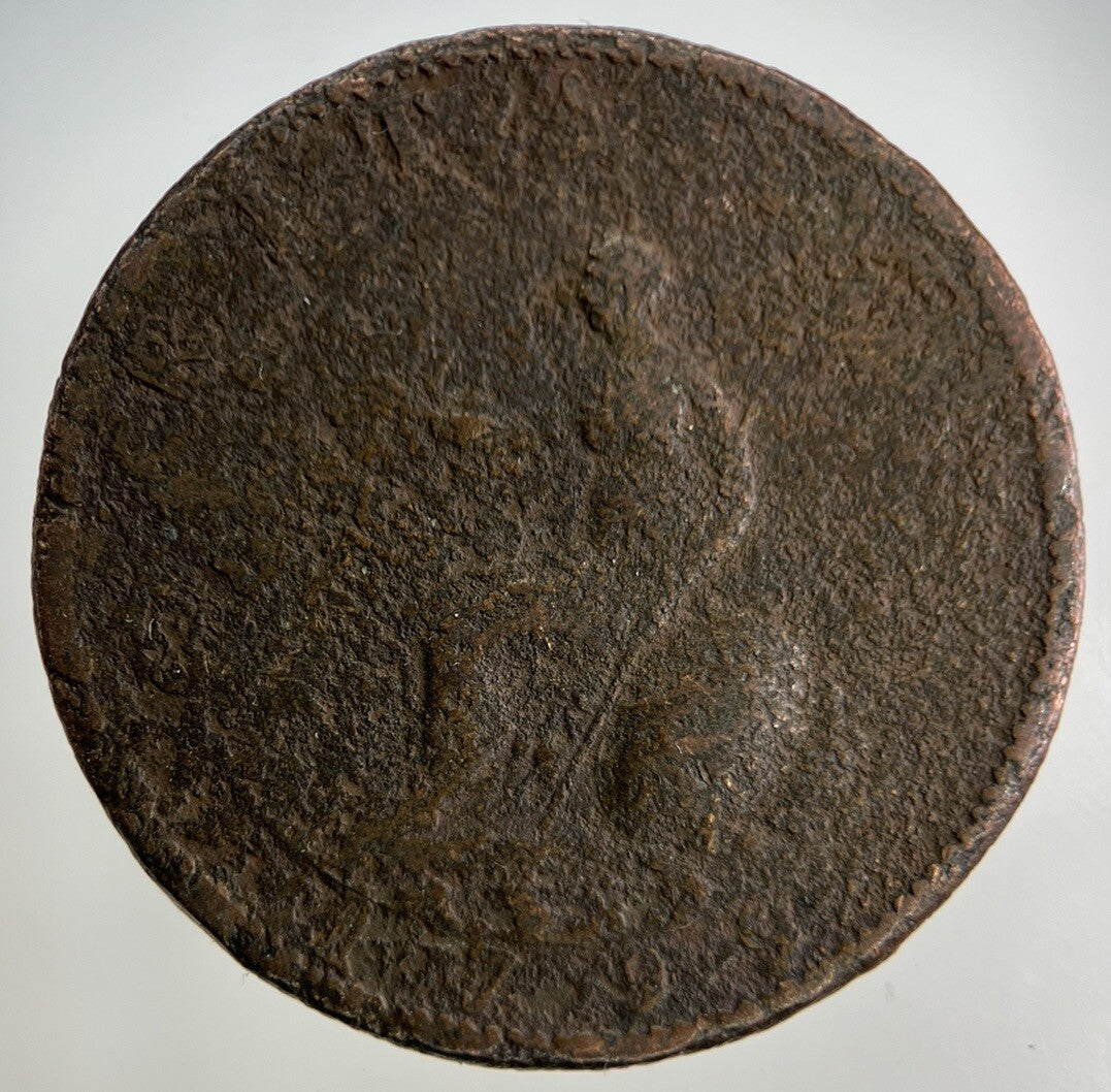 1799 George III 3rd Half - Penny Coin | Fair Grade