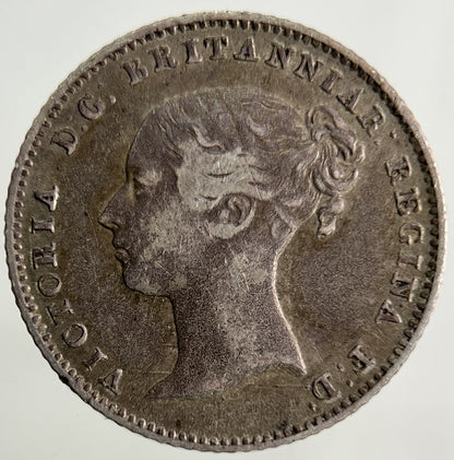 1840 Victoria Groat Four - Pence Silver Coin | Very High Grade