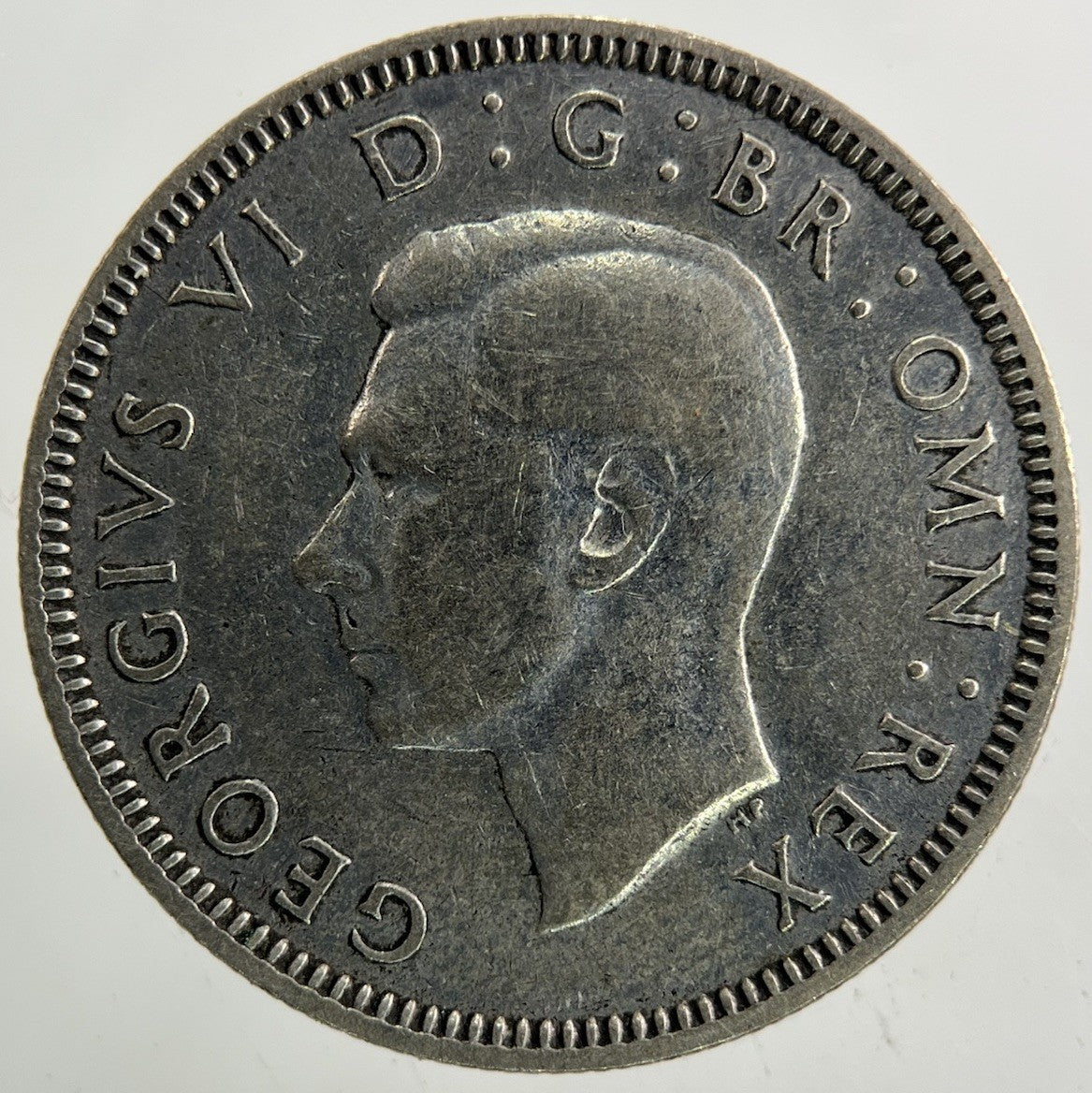 1944 George VI Shilling Silver Coin | Fine Collectable Grade