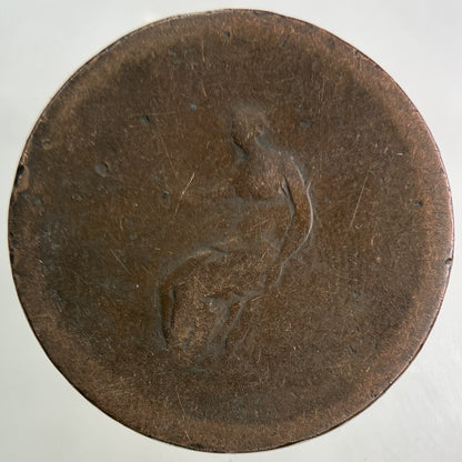 1807 George III 3rd Half - Penny Coin | Worn Grade