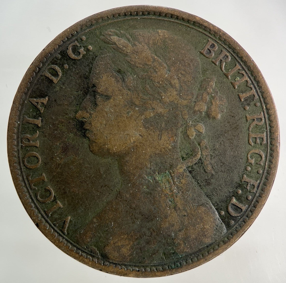 1879 Victoria One Penny Coin | Collectable Grade
