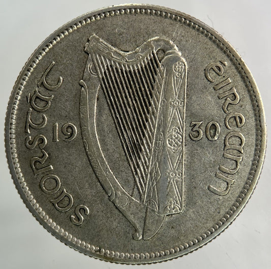 1930 Irish Florin Silver Coin | Very High Grade