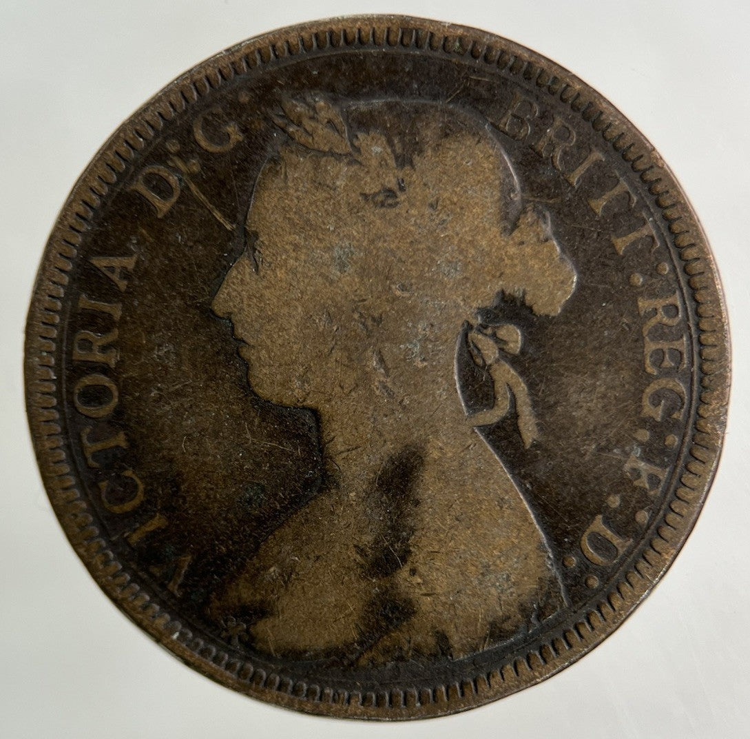 1891 Victoria Half - Penny Coin | Collectable Grade