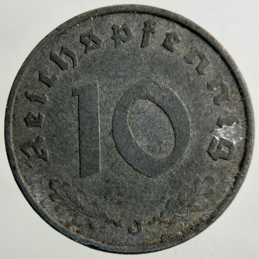 1941 Germany German Nazi 10 Pfennig Coin | Collectable Grade