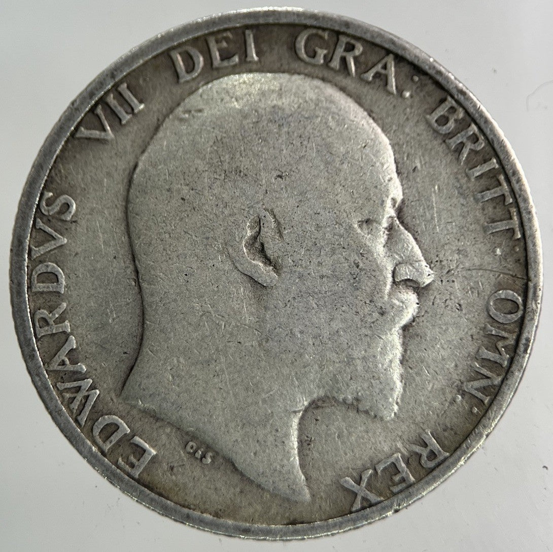 1907 Edward VII Shilling Silver Coin | Collectable Grade
