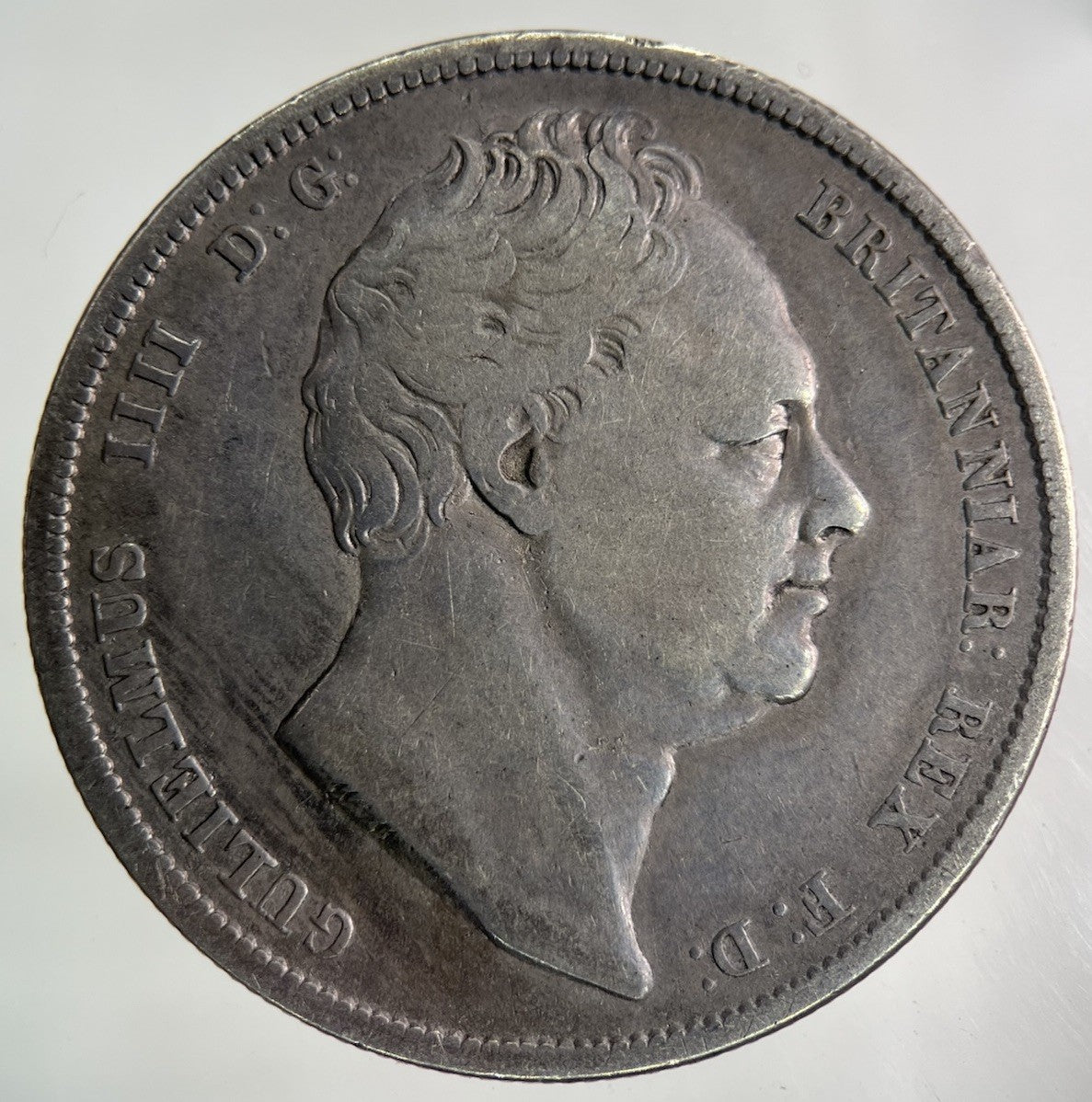 1836 William IV Half - Crown Silver Coin | Fine Collectable Grade