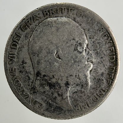 1907 Edward VII Sixpence Silver Coin | Collectable Grade