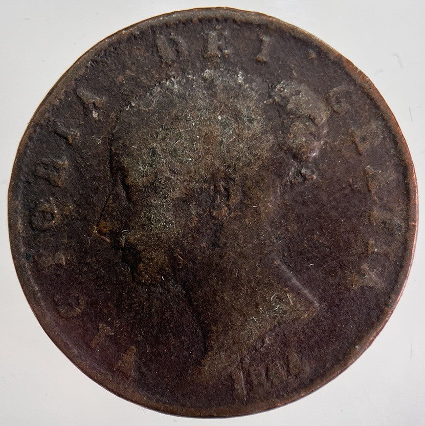 1854 Victoria Half - Penny Coin | Collectable Grade | a8961