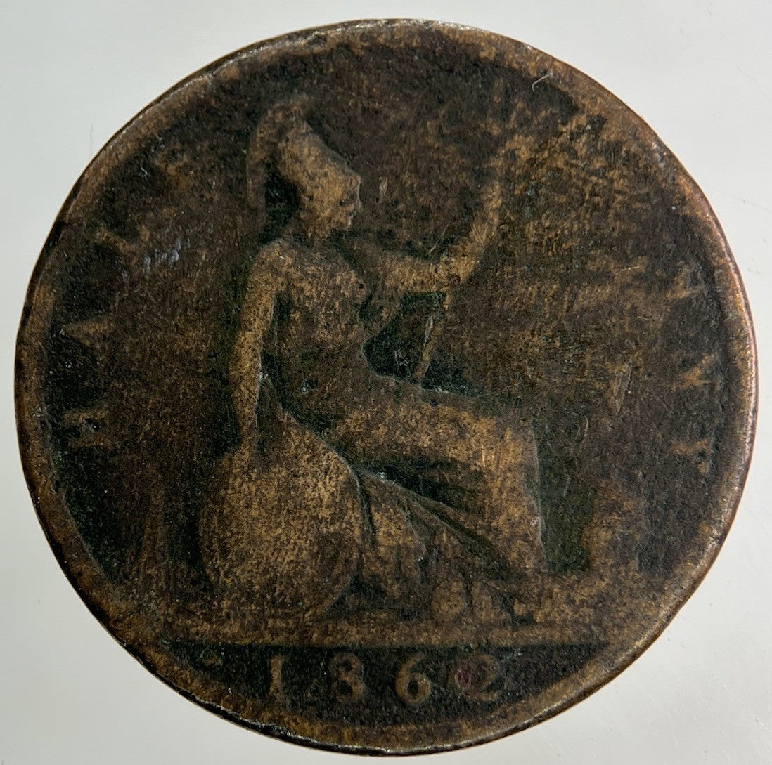 1862 Victoria Half - Penny Coin | Collectable Grade
