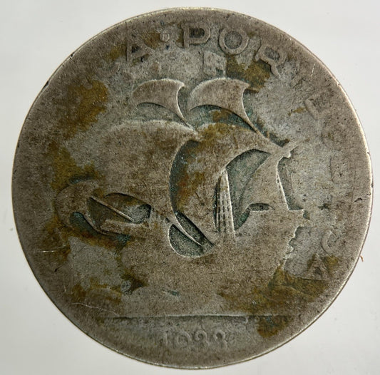 1933 Portugal 5 Escudos Silver Coin | Collectable Grade