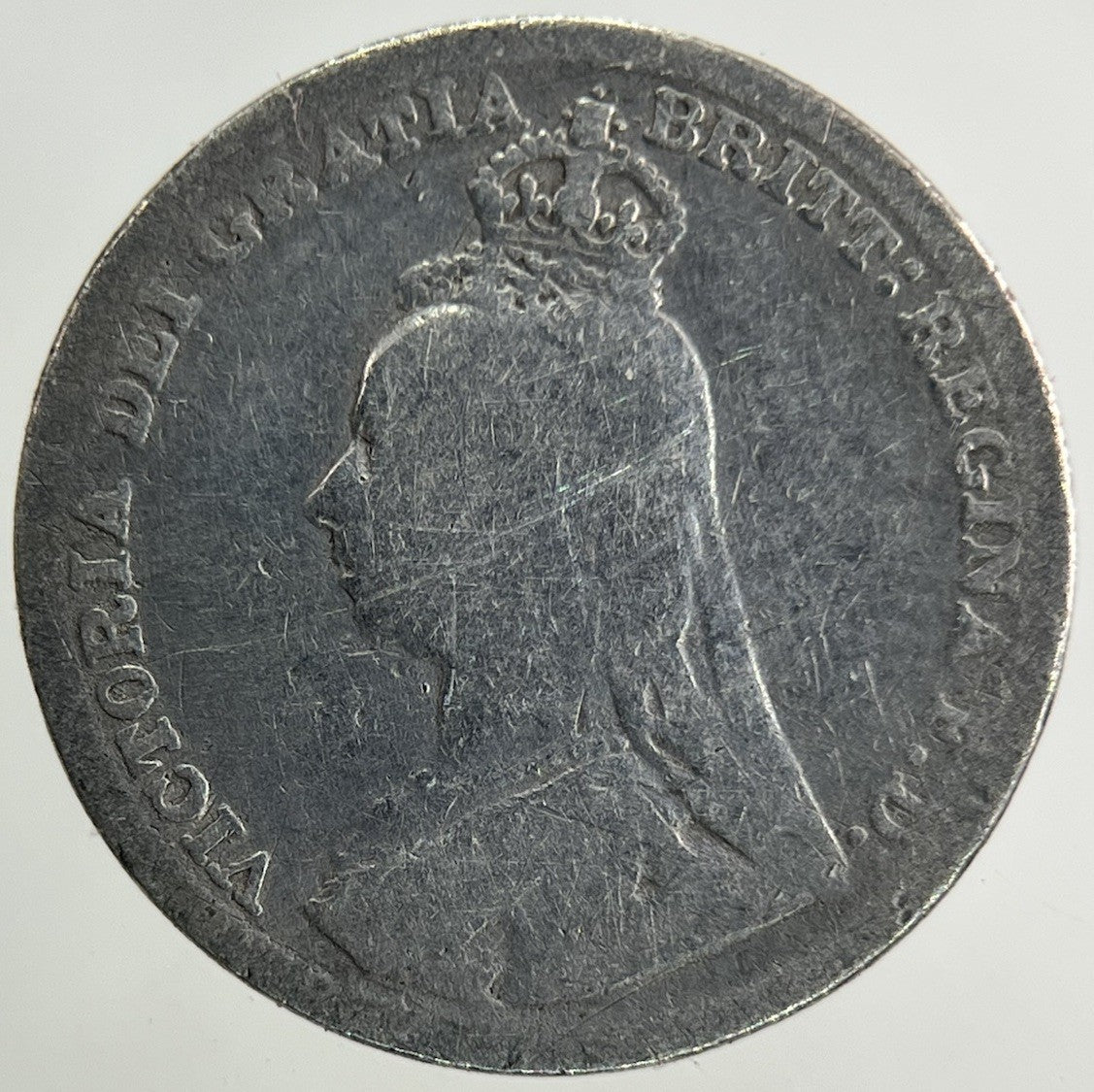 1892 Victoria Threepence Silver Coin | Collectable Grade