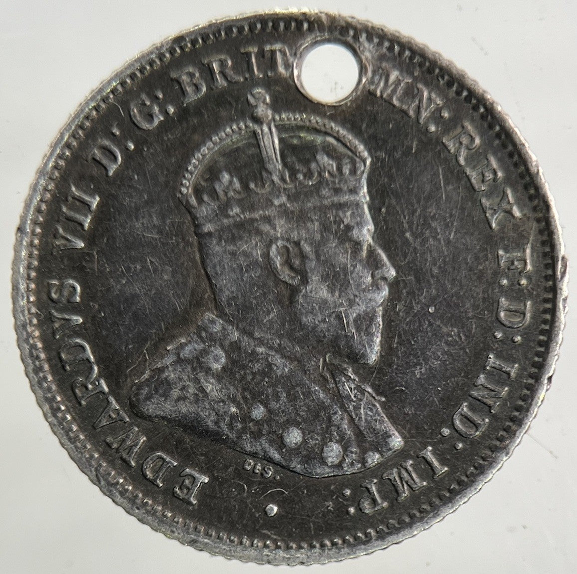 1910 Australia Sixpence Silver Coin | Very High Grade