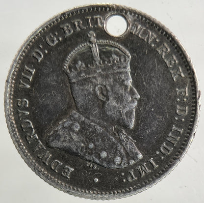 1910 Australia Sixpence Silver Coin | Very High Grade