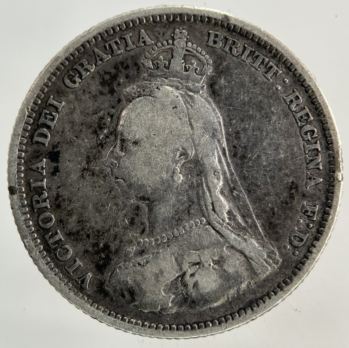1887 Victoria Shilling Silver Coin | Collectable Grade