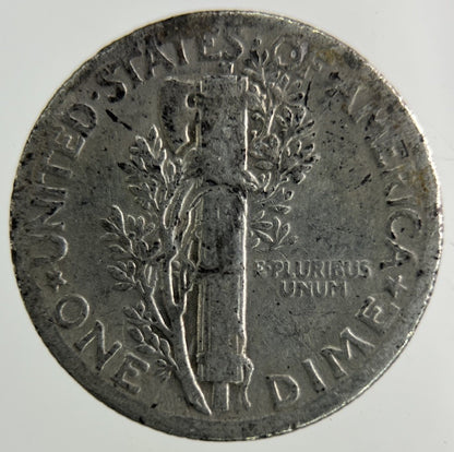 1936 US USA Mercury Dime Silver Coin | Collectable Grade