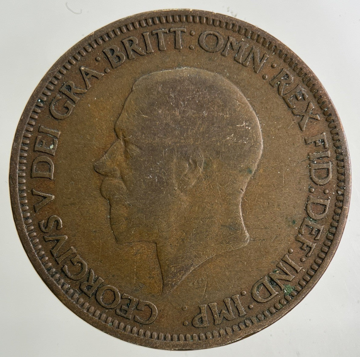 1929 George V Half - Penny Coin | Collectable Grade