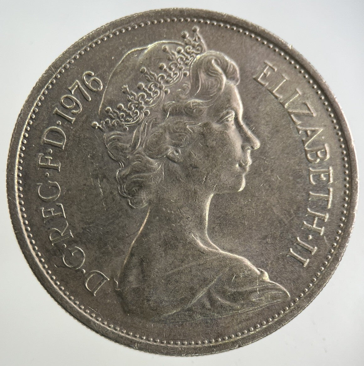 1976 Elizabeth II 2nd 10p Ten - Pence Coin | Fine Collectable Grade