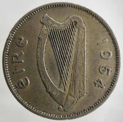 1954 Irish Ireland Florin Coin | Fine Collectable Grade