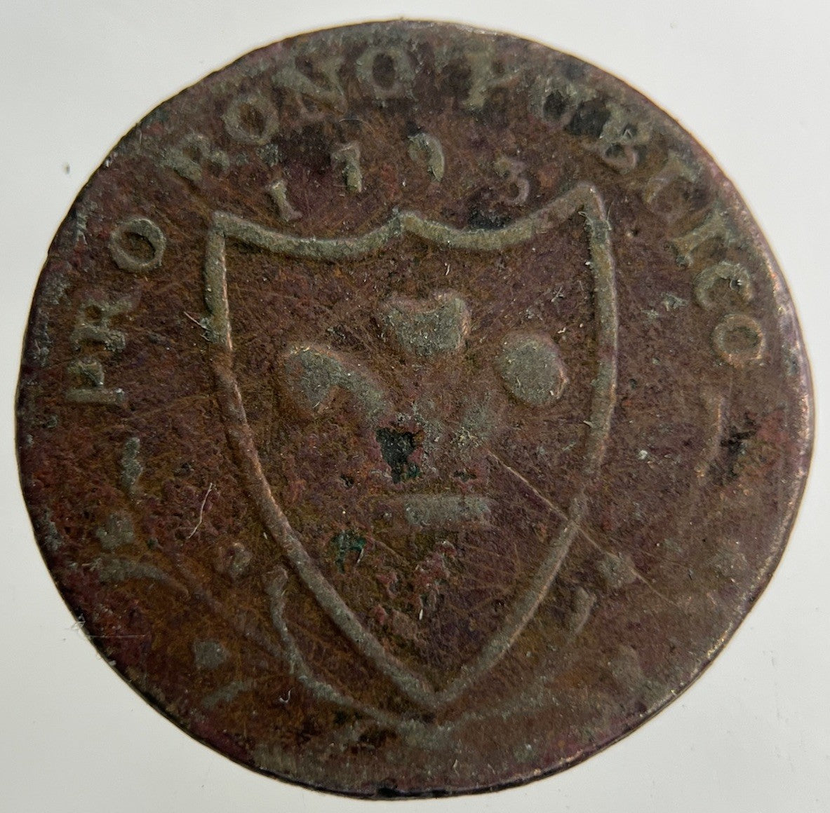 1793 North Wales Farthing Coin | Collectable Grade