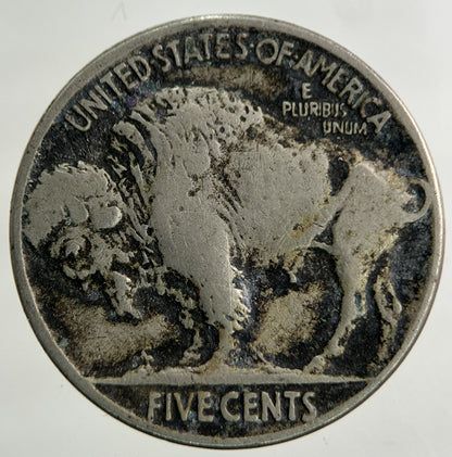 1935 US USA Buffalo Nickel 5 Cents Coin | Fine Collectable Grade
