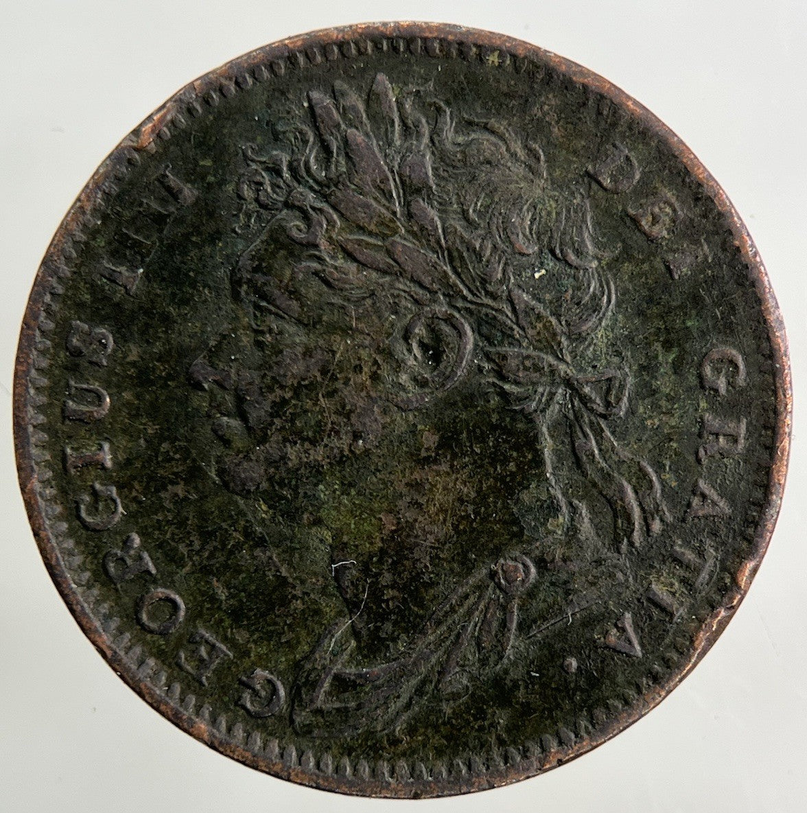 1825 George IV Farthing Coin | Fine Collectable Grade
