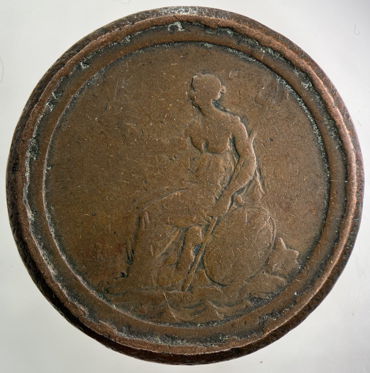 1797 Modified George III 3rd Cartwheel One Penny Coin | Fair Grade