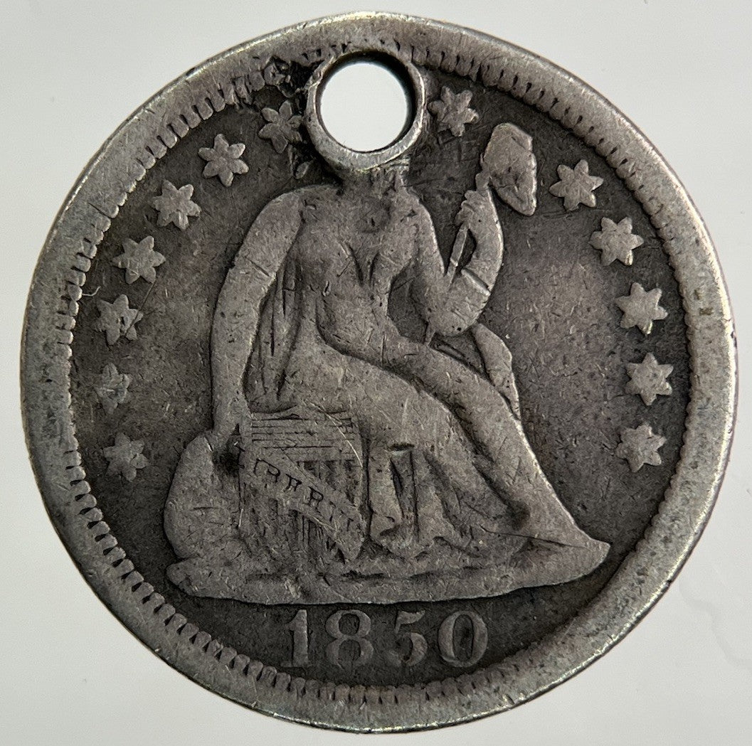 1850 - O US USA Dime Silver Coin | Collectable Grade