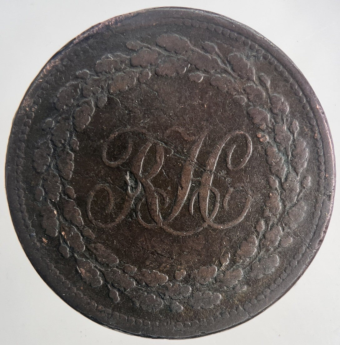 1814 RH Richard Hurd Half - Penny Token | Collectable Grade | a6826