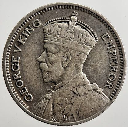 1934 New Zealand Sixpence Silver Coin | Fine Collectable Grade | a2439