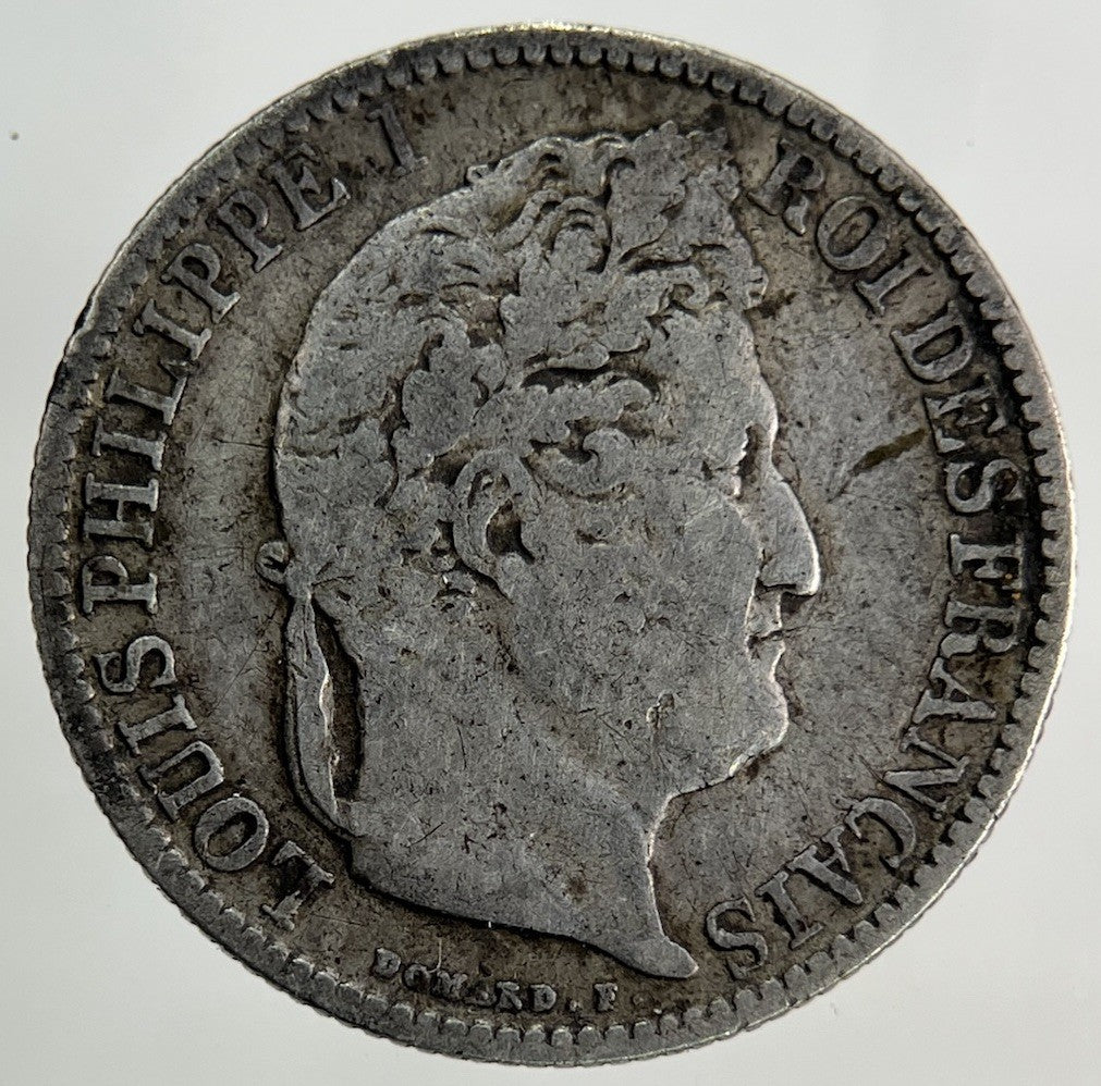 1847 France 50 Centimes Silver Coin | Fine Collectable Grade