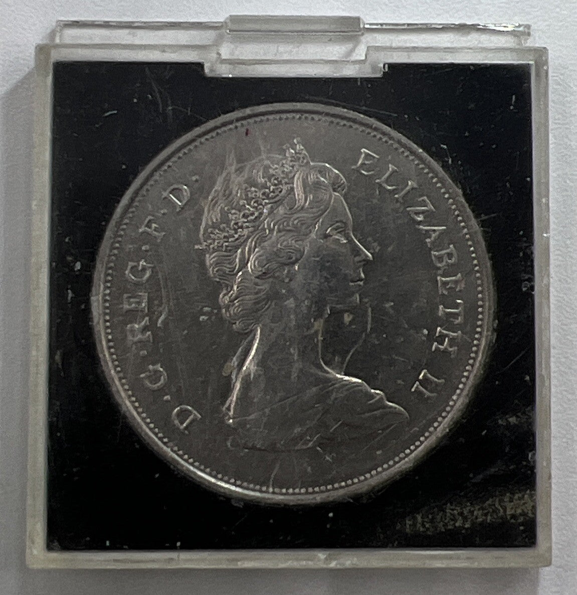 1980 Queen Mother Crown British Coin In Case | Collectable Grade | a90334