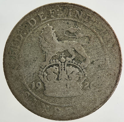 1920 George V Sixpence Silver Coin | Fair Grade