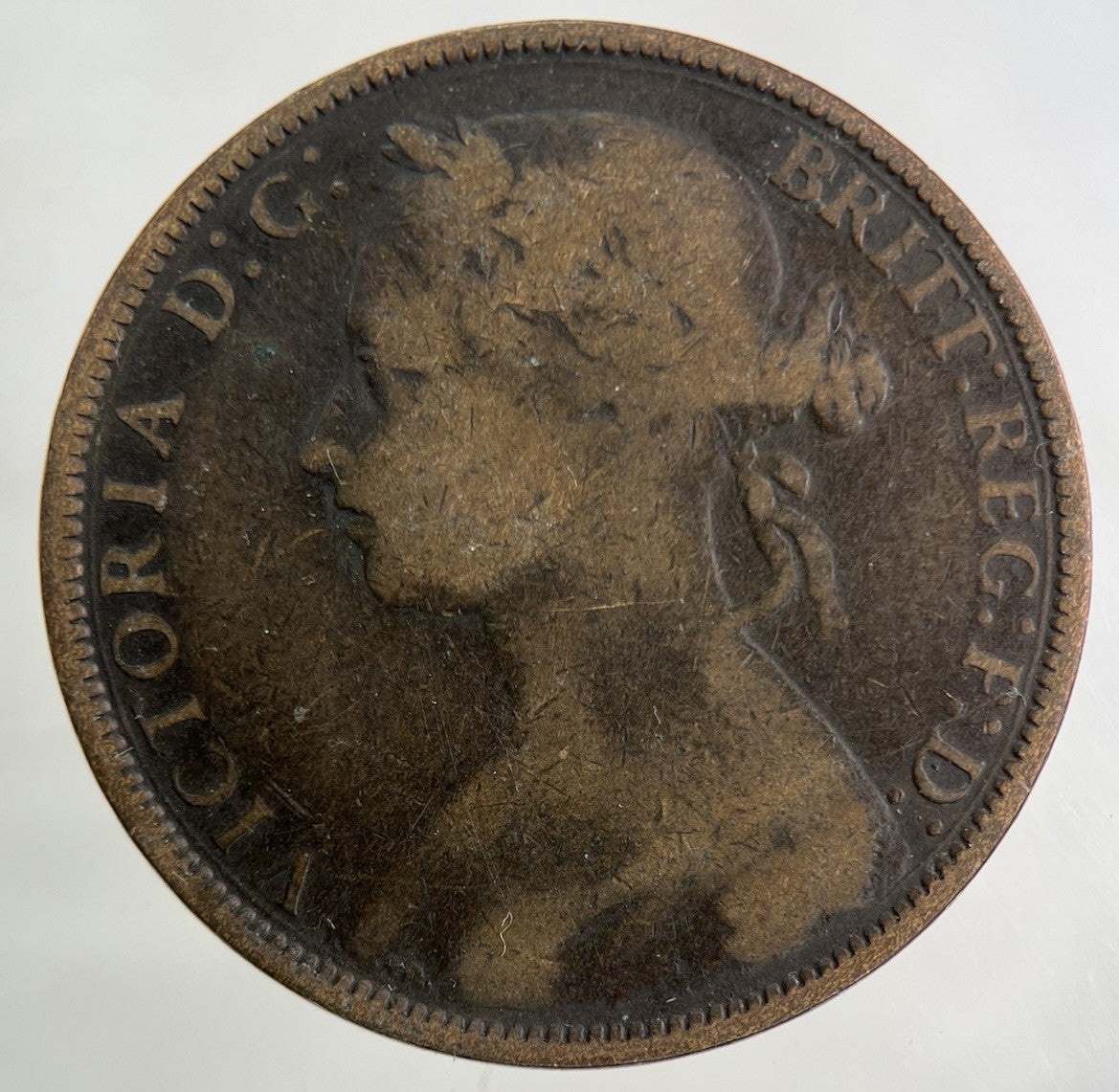 1881 - H Victoria One Penny Coin | Collectable Grade