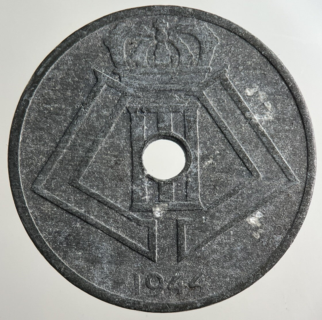 1944 Belgium 25 Centimes Coin | Fine Collectable Grade