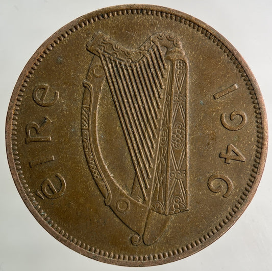 1946 Irish One Penny Coin | Very High Grade