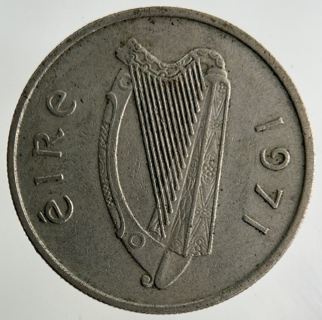1971 Irish 5p Five - Pence Coin | Fine Collectable Grade