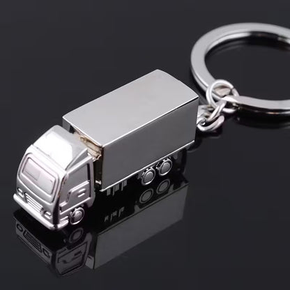 Mini Metal Heavy Lorry Truck Driver Keyring Premium Keychain Gift UK