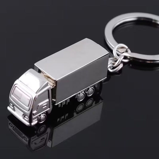 Mini Metal Heavy Lorry Truck Driver Keyring Premium Keychain Gift UK