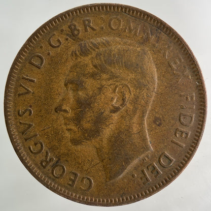 1951 Australia One Penny Coin | Fine Collectable Grade