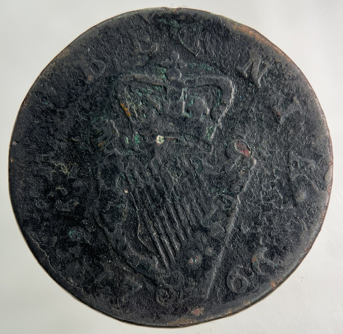 1766 Irish Half - Penny Coin | Collectable Grade